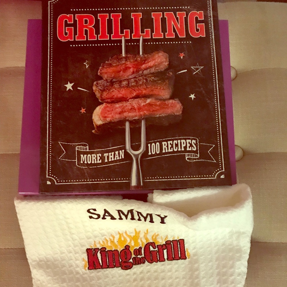 Cookbook and towel set